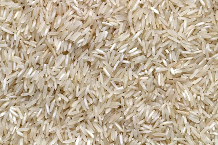 White rice Grade 1 and Grade 2 — varieties and processing grades