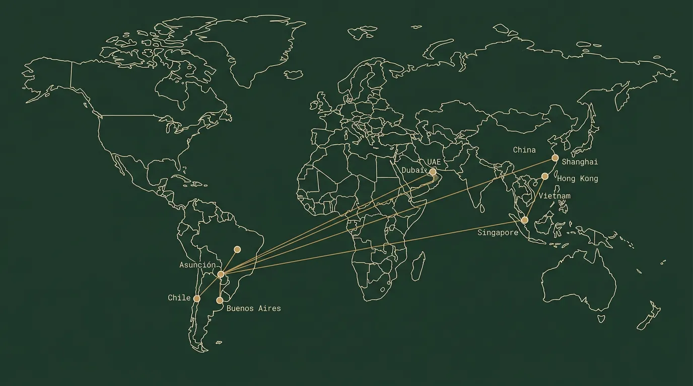 Sul Maquila regional presence map